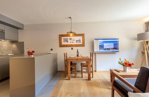 Vercorin Apartamento | Wifi, ski-in/ski-out & foot of the slopes, sauna, hammam, tv, ski locker, 30m², Vercorin