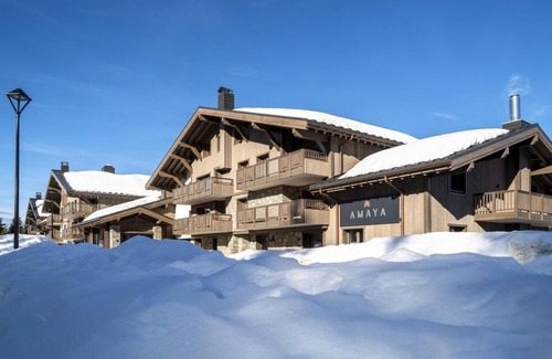 Les Saisies Apartamento | Wifi, vista montaña, fitness, piscina, sauna, hammam, balcón, parking, tv, local para esquís, 65m²