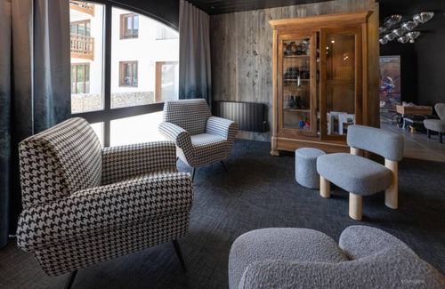 Saint-Chaffrey Hotel | Wifi, vista montaña, piscina, sauna, hammam, balcón, parking, local para esquís, 20m²