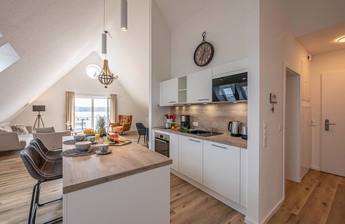 Schleswig Apartamento | Wiking-koje 11 - Aufzug, Dusche, Balkon, Waschmaschine, Parkplatz
