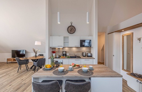 Schleswig Apartamento | Wiking-koje 11 - Aufzug, Dusche, Balkon, Waschmaschine, Parkplatz