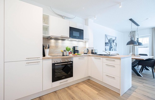 Schleswig Apartamento | Wiking-koje 2 - Terrasse, 3 Schlafzimmer, Strandkorb, Grill
