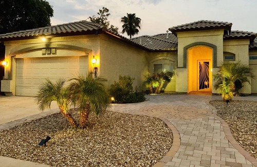 Wildflower Ranch Casa | Wildflower Ranch Backyard Oasis with Pool & Spa