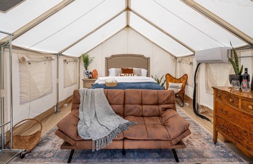 Tehachapi Otro | Willow Tent | Unique Getaway | Glamping Tent Experience