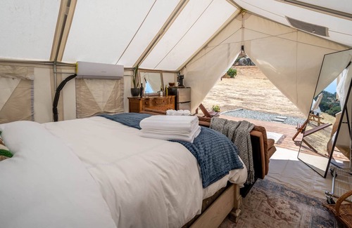 Tehachapi Otro | Willow Tent | Unique Getaway | Glamping Tent Experience
