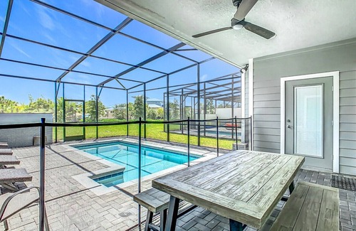 Davenport Apartamento | Windsor Island Elegant 5BR Disney Villa with Private Pool