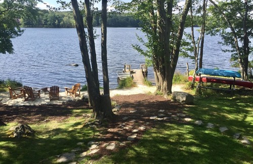 Gouldsboro Casa | Hermosa casa frente al lago frente al mar