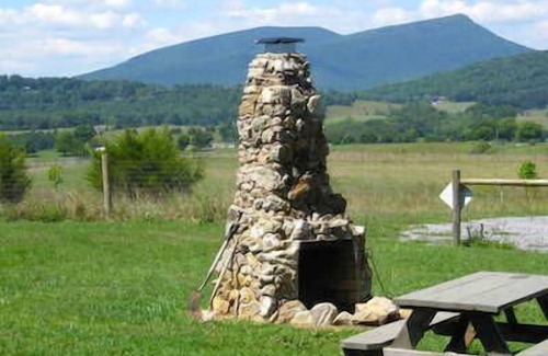 Rockbridge Baths Cabina | Windymile Cabaña en alquiler cerca de Lexington Va. Alquiler de cabañas en Lexington Va.