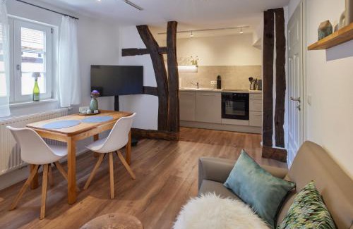 Gleiszellen-Gleishorbach Apartamento | Winzerlodge, Wohnung Riesling