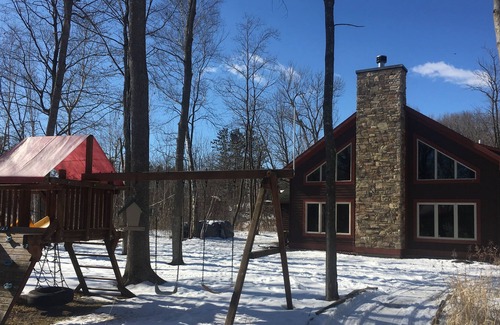 Luck Cabina | Lakehome de lujo de Wisconsin, Bone Lake, Condado de Polk de Wisconsin con licencia # 76778