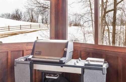 Cassville Casa | Wisconsin Luxury Log Mansion | Sleeps 15