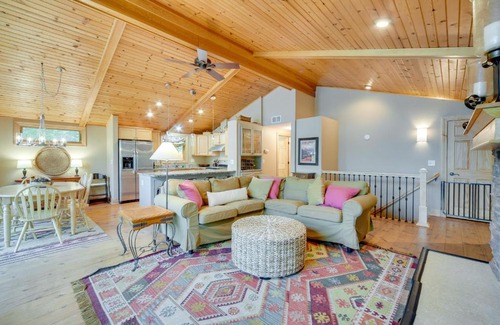 Almelund Casa | Wisconsin Vacation Rental with Fire Pit on Long Lake