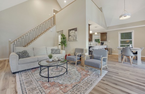 Heavens Holler Chalet De Esquí | Blue Ridge Mountain Views Lux Home in the Trees