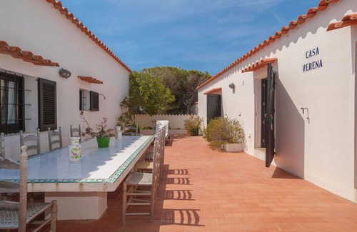 Formentera Casa | Estupenda casa de vacaciones privada con WIFI, A/C, TV, patio, vista panorámica y aparcamiento