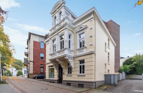 Bad Oeynhausen Apartamento | WohnLiebe2-Zentrale & stylish apartment with box-spring bed & fully equipped kitchen