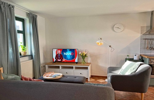 Dargun Apartamento | Apartamento en Dargun con piscina y Streichelzoo
