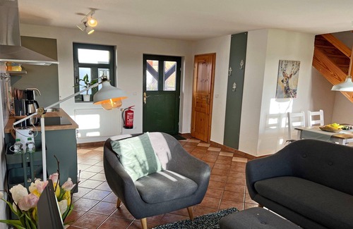 Dargun Apartamento | Apartamento en Dargun con piscina y Streichelzoo