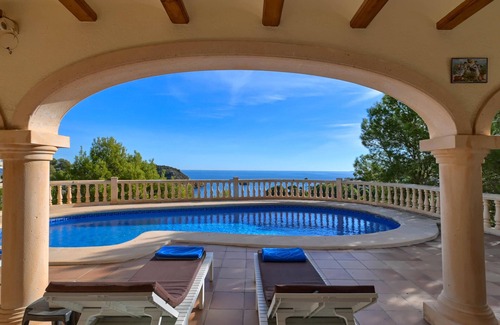 Mar Azul Villa | Villa maravillosa y confortable con piscina privada en Jávea, Costa Blanca, España para 6 personas