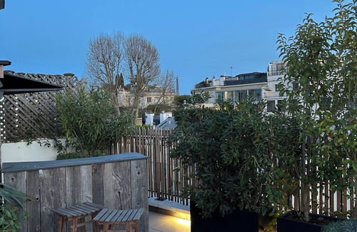 Neuilly-sur-Seine Apartamento | Wonderful apartment with roof top with the Eiffel tower view