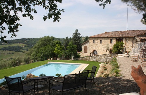 Castellina in Chianti Cabaña | Wonderful cottage with pool near Siena