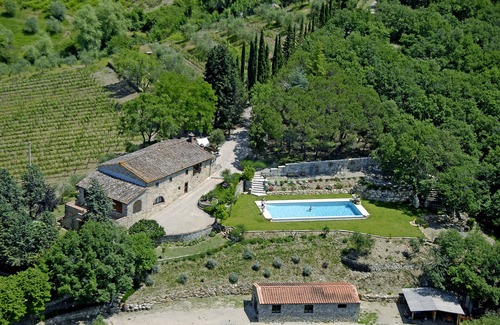 Castellina in Chianti Cabaña | Wonderful cottage with pool near Siena