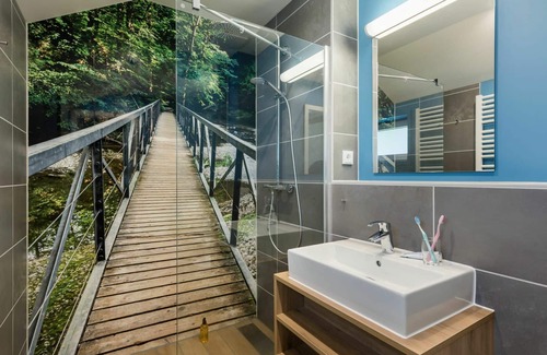 Leutkirch im Allgau Casa | Estupenda casa de vacaciones para 4 personas con piscina, WIFI, TV, terraza y aparcamiento