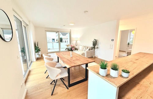 Bad Buchau Apartamento | Wonderful new building on Federsee