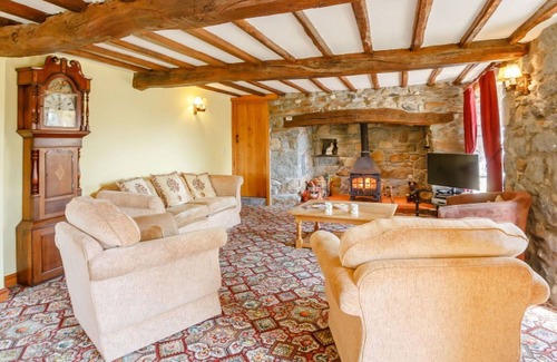 Criccieth Villa | Maravillosa casa de vacaciones privada con TV, patio, vista panorámica y aparcamiento