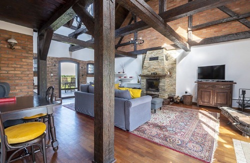 Jablonowo Villa | Maravillosa casa de vacaciones privada con WIFI, TV, mascotas permitida y aparcamiento