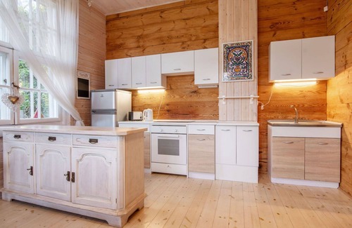 Sztutowo Casa | Estupenda casa de vacaciones privada para 12 personas con WIFI, TV, terraza y aparcamiento