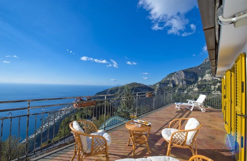 Furore Villa | Wonderful Property with Beautiful Sea View Terraces and Jacuzzi