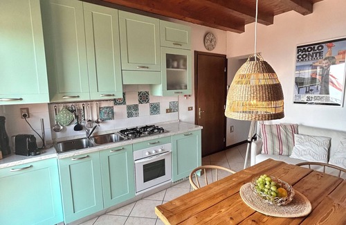 Toscolano Maderno Apartamento | Wonderful vacation apartment in Vigole with a fantastic view over Lake Garda