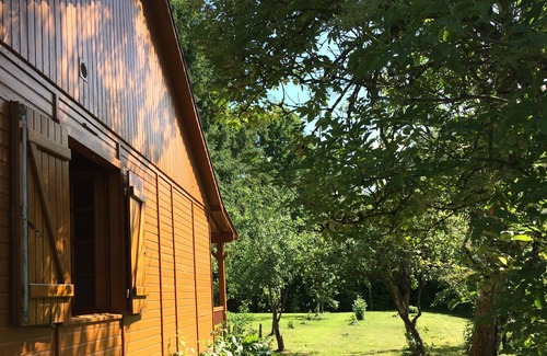 Marillet Casa | De marco de madera con terraza y bosques