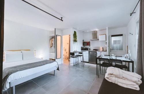 Laveyron Apartamento | WOOD - Gîte meublé & confort Drôme - Écolodgîte