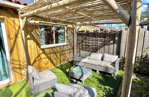 Vendays-Montalivet Chalet De Esquí | Bonito chalet de madera junto al mar (surf y sol)