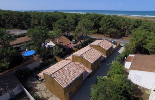 Vendays-Montalivet Chalet De Esquí | Bonito chalet de madera junto al mar (surf y sol)