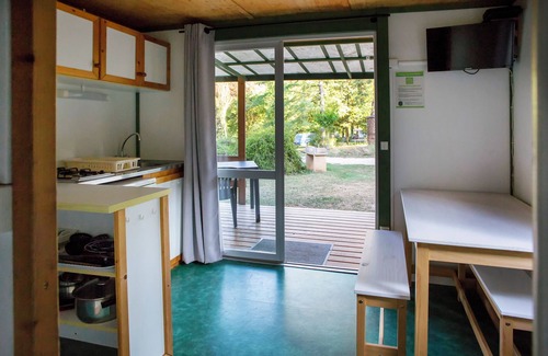 Saint-Rome-de-Tarn Chalet De Esquí | cabaña de madera por el Tarn, calmado y natural de la familia