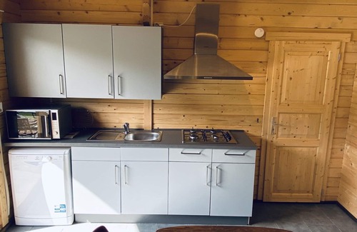 Ossenisse Casa | Wooden chalet for 6 people in a small holiday park in Ossenisse