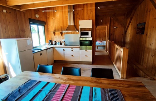 Linxe Cabaña | Cabaña de madera ubicada en plena naturaleza.