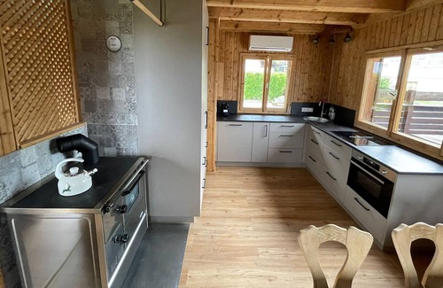 Schwaz Casa | Casa de vacaciones de madera en Pill con terraza