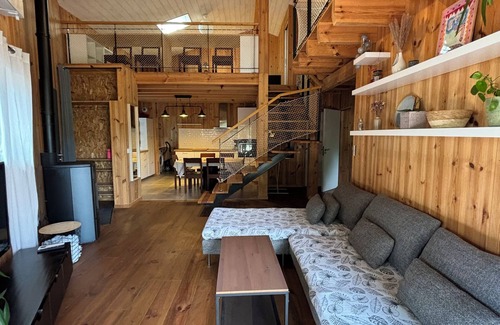 Saint-Julien-en-Born Casa | Wooden house near contis plage