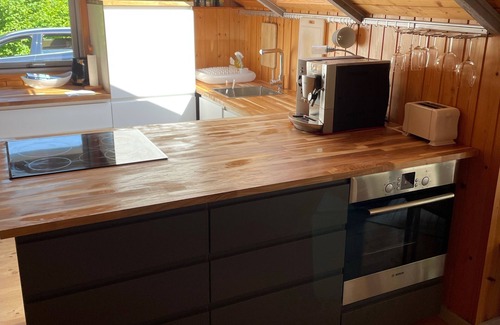 Laholm Casa | Casa de madera sauna e internet en hermosa parcela natural