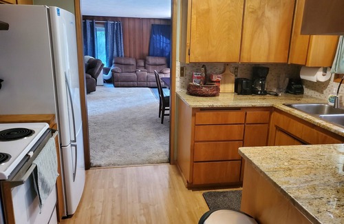 Mead Casa | Pet-Friendly Woodland Retreat w/ Sauna, River Views & Trails