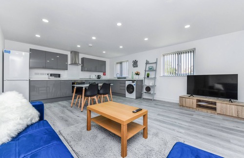 Hucknall Apartamento | Woodstock House Flat 6 - 2BR Hucknall Haven