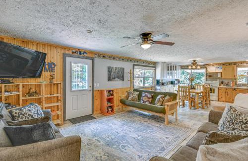 Mancelona Casa | Woodsy 20-Acre Retreat with Hot Tub in Mancelona