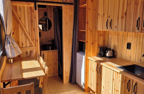 Wijk aan Zee Chalet De Esquí | Woody tinyhouse