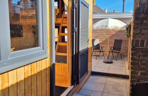 Wijk aan Zee Chalet De Esquí | Woody tinyhouse