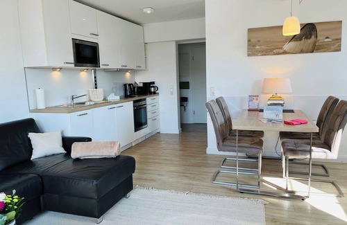 Wangerooge Apartamento | Apartamento WoogeStrand- Top en la playa y en el centro de la ciudad