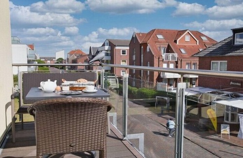Wangerooge Apartamento | Apartamento WoogeStrand- Top en la playa y en el centro de la ciudad