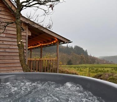 Llandrindod Wells Chalet De Esquí | Woolly Wood Cabins - Bryn